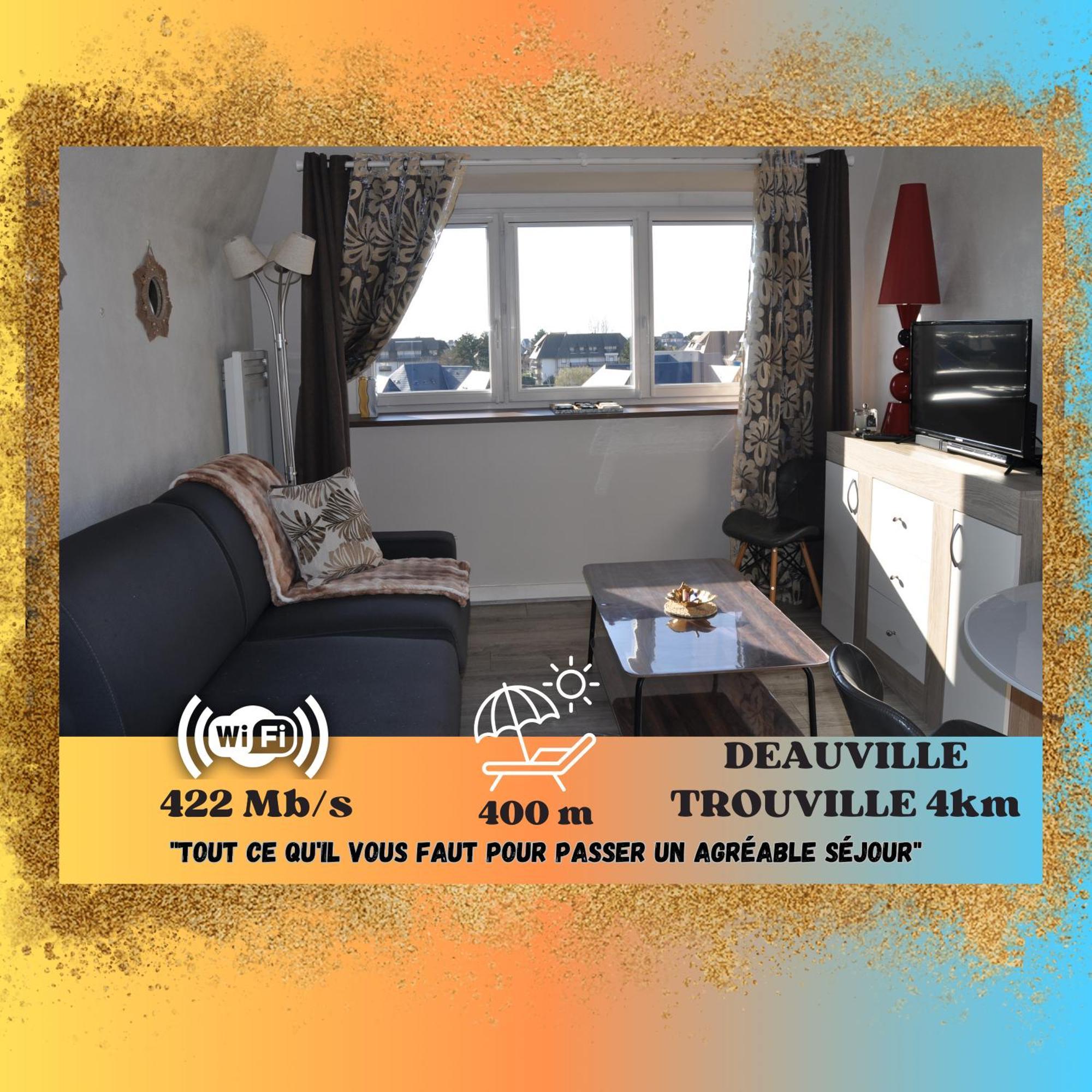 Mer Et Soleil A Blonville Sur Mer/ Deauville 外观 照片